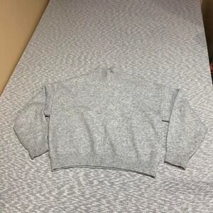 H&M grey long sleeve turtle neck sweater women M. SKU-A227#knitwear